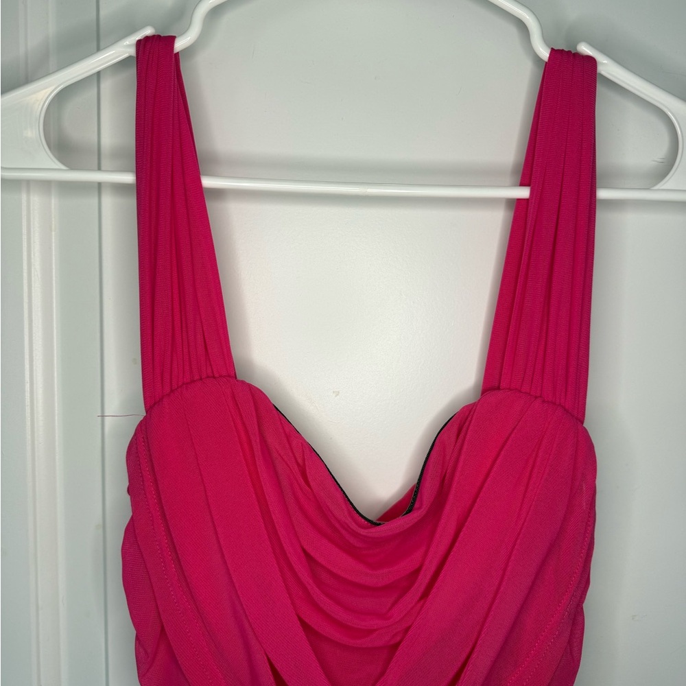 Chic Magenta Dress- prettygarden women size S, new with tags - Picture 9 of 13